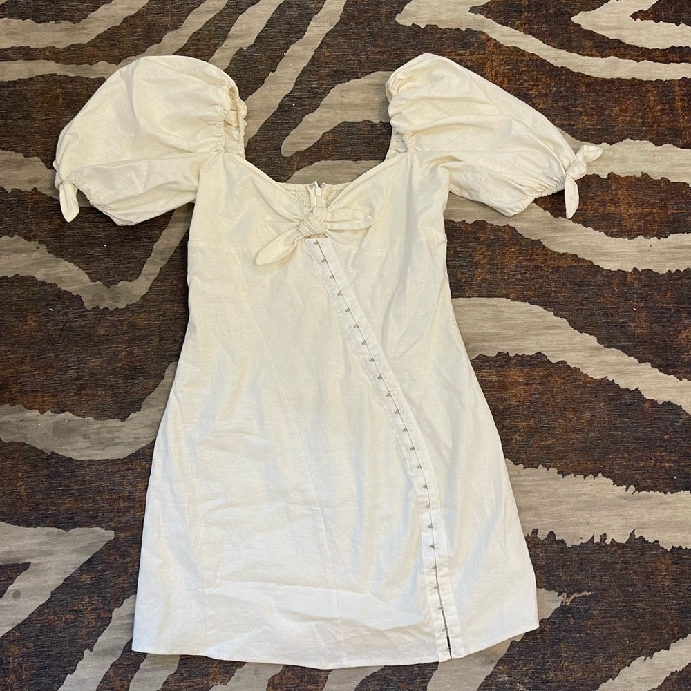 For Love & Lemons off- White dress